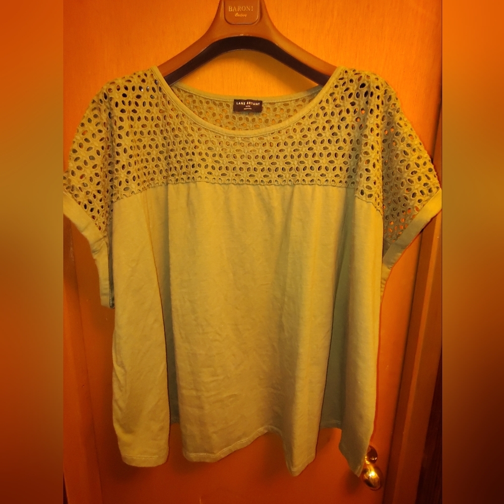 Lane Bryant Top Women's Plus Size 34/36